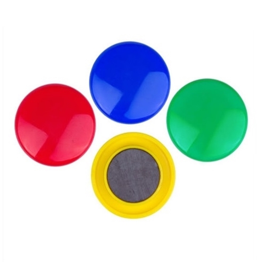 Round Whiteboard Magnetic Button Pack of 10