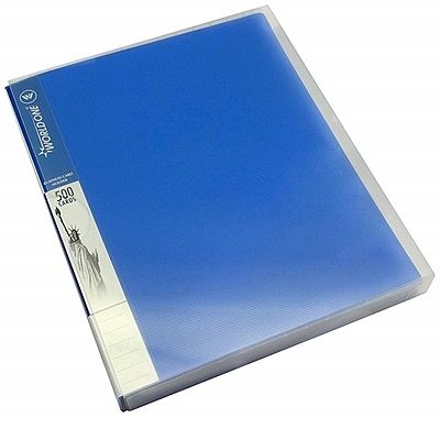 WORLDONE A4 Business Card Holder - 500 Cards