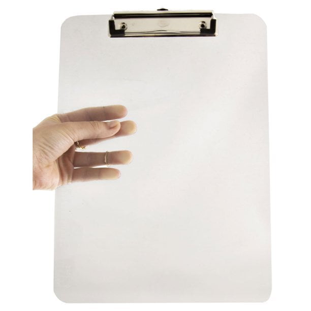 Plastic Clipboard Transparent