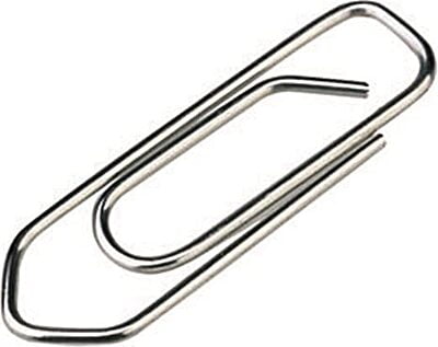Paper Clips Nickel Plated - 30 mm