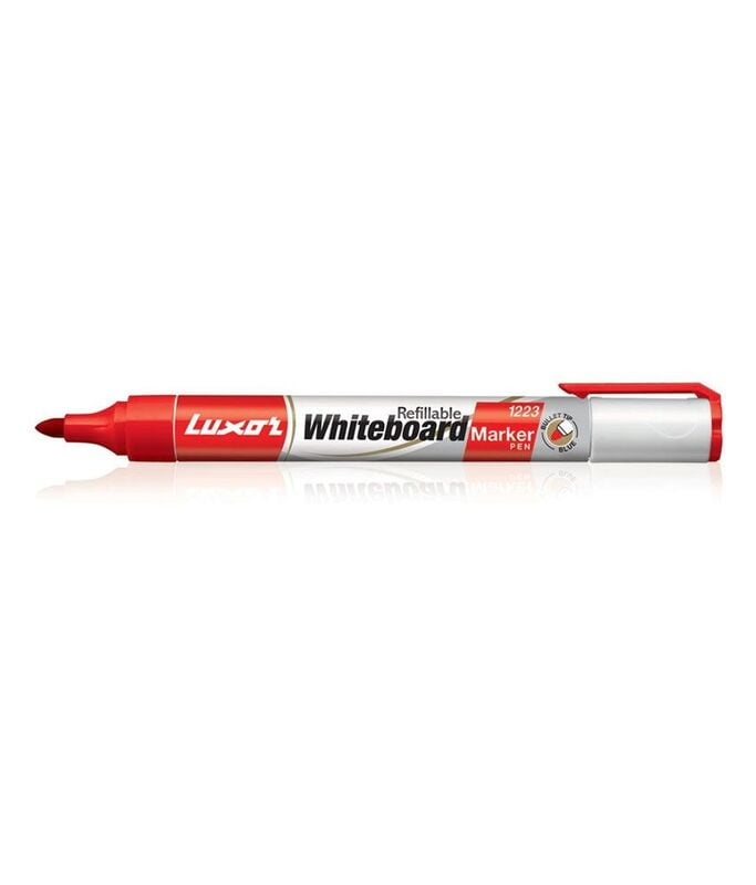 Luxor White Board Marker Pen-Red