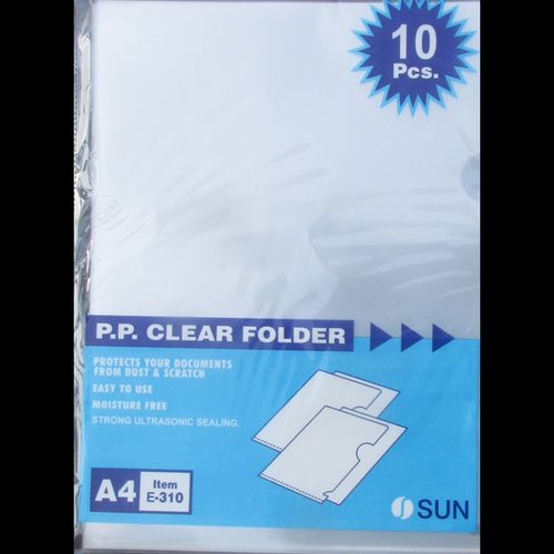 Sun L Folder - A4 - Pack of 10