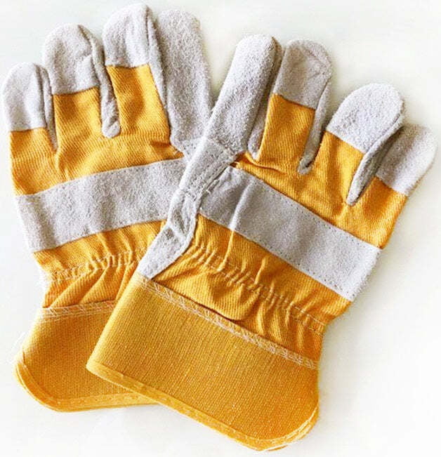 Leather Safety Gloves