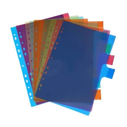 Deluxe Plastic Separator/Divider Sheets A4 - 10 Sheets